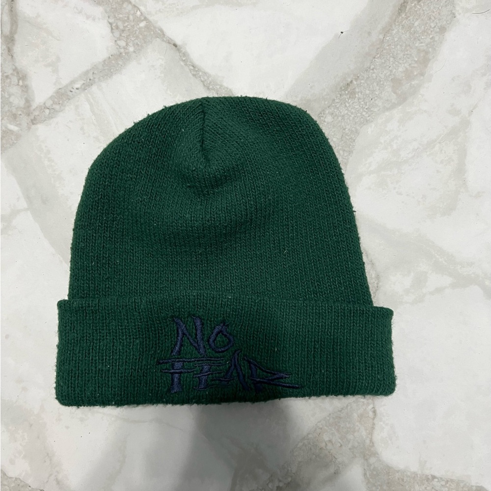 Vintage NO FEAR Green Beanie